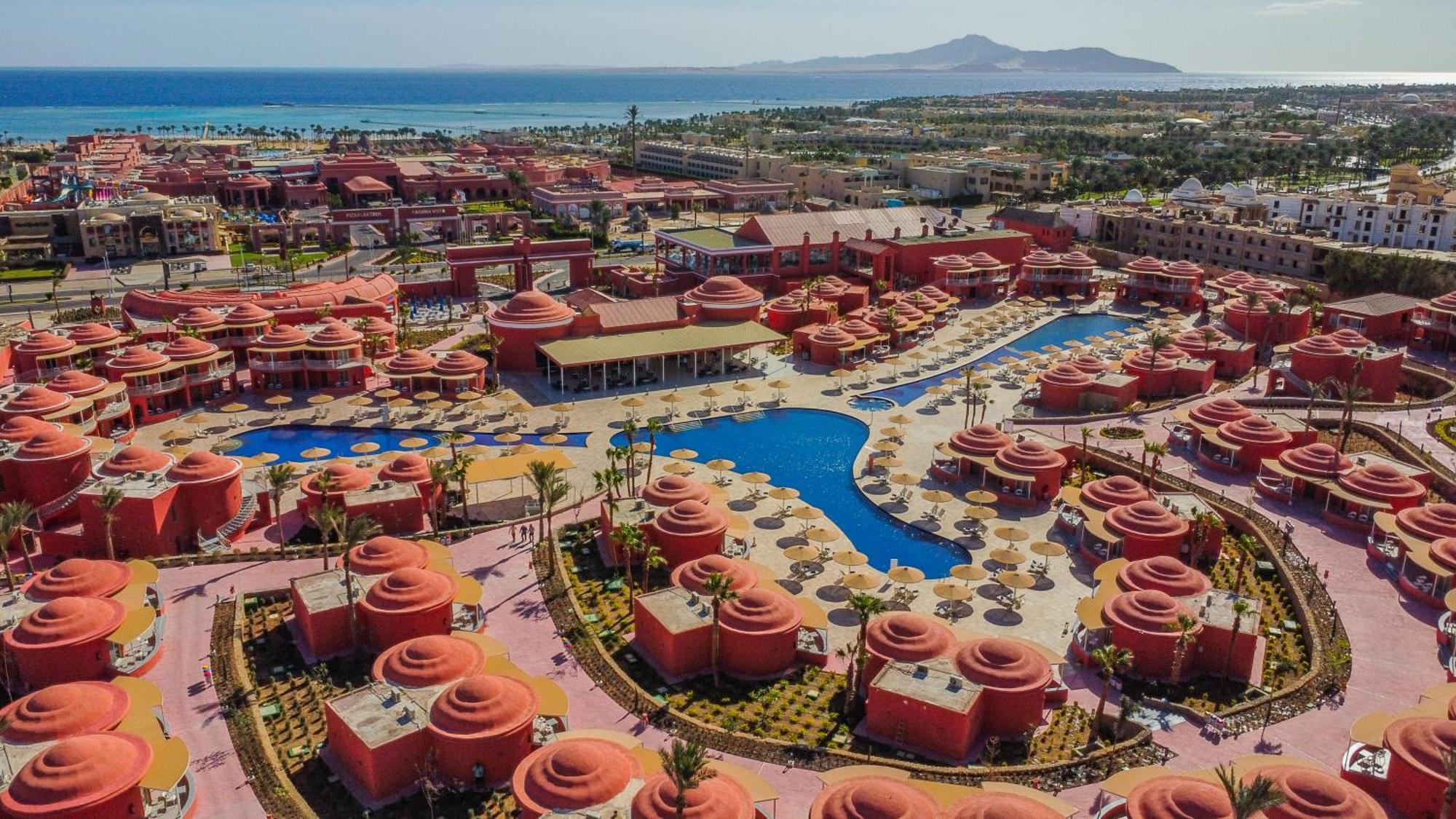 Pickalbatros Laguna Club Resort Sharm El Sheikh Dış mekan fotoğraf Aerial view of the resort