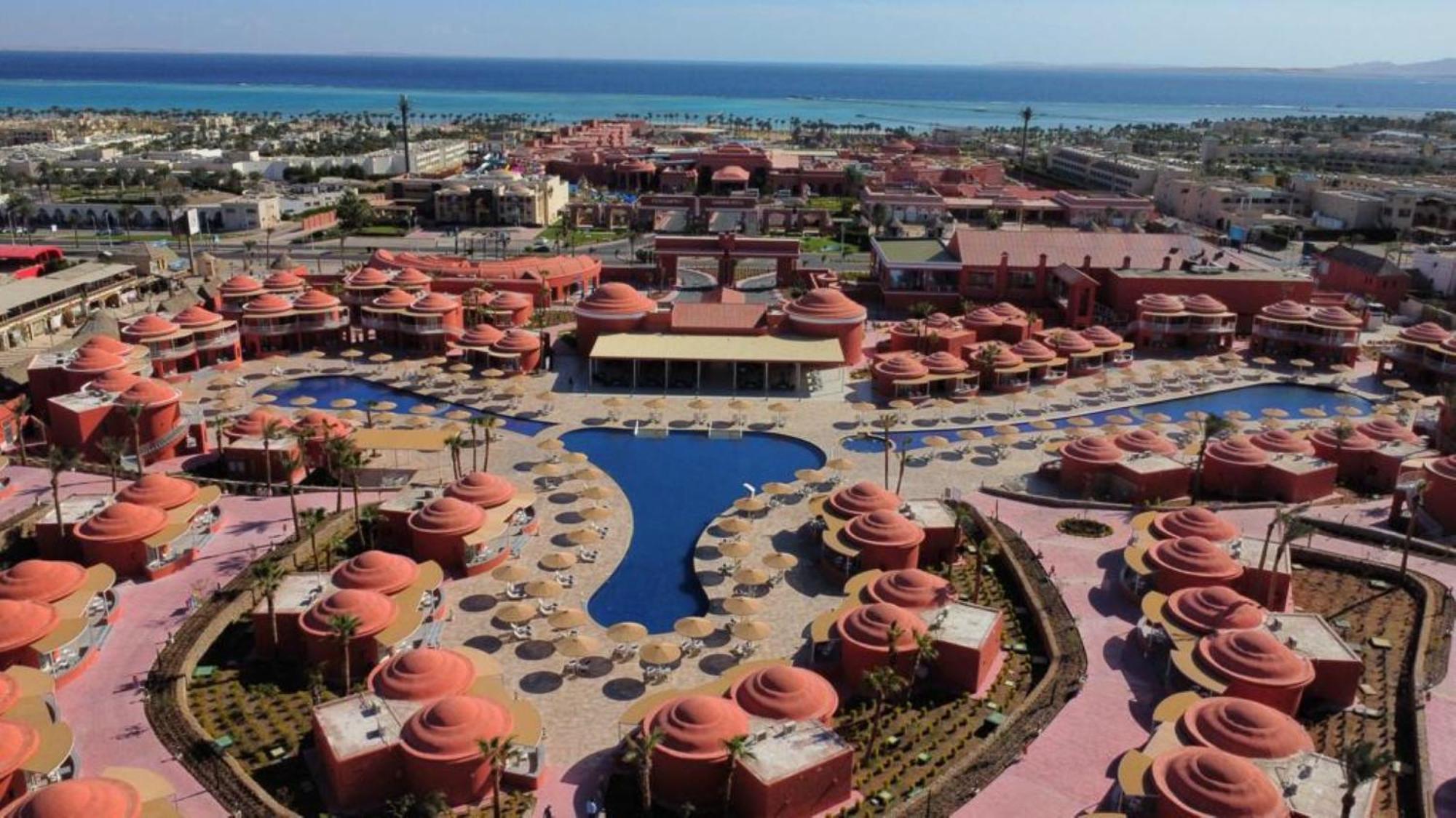 Pickalbatros Laguna Club Resort Sharm El Sheikh Dış mekan fotoğraf Aerial view of the resort