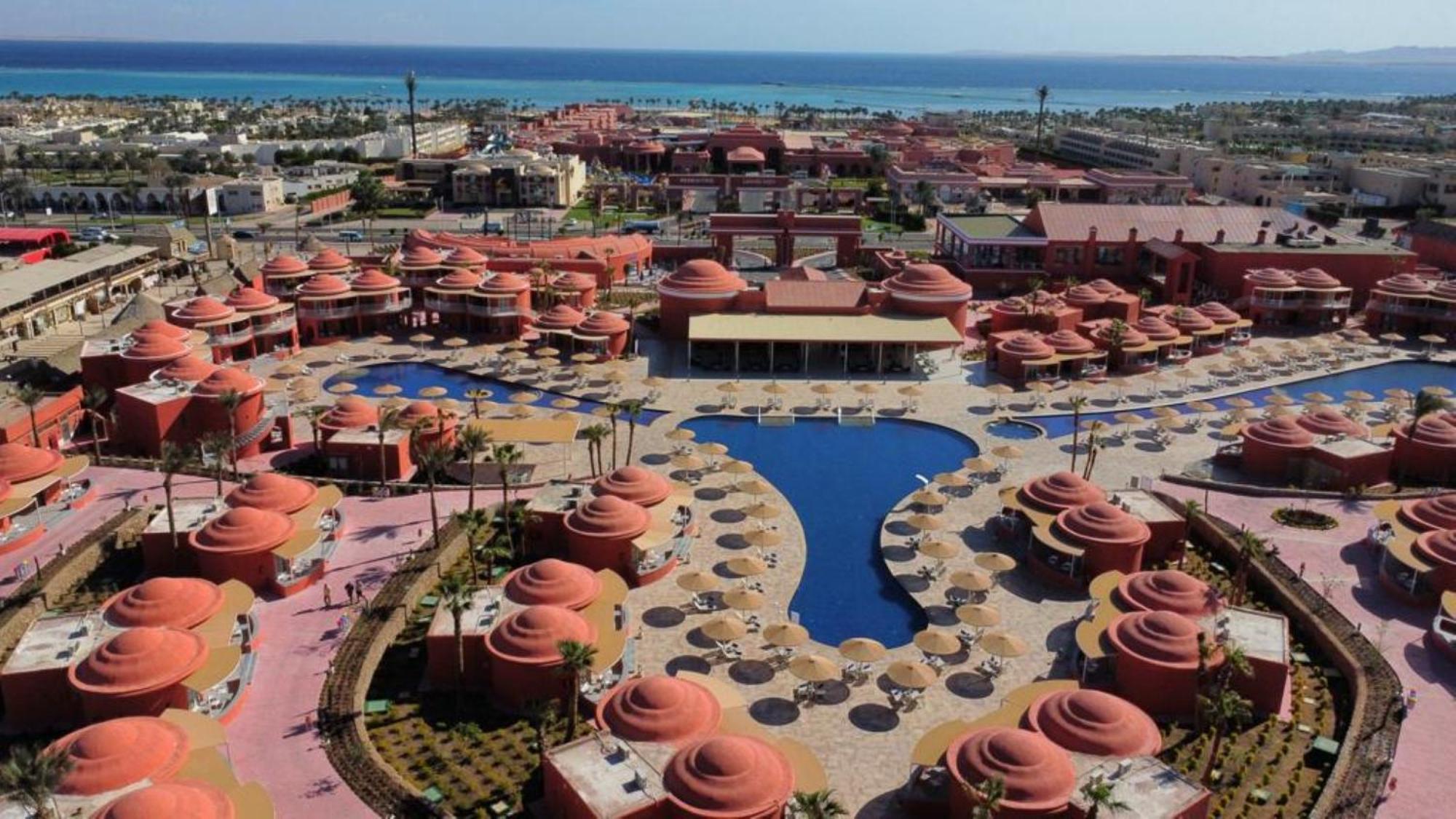 Pickalbatros Laguna Club Resort Sharm El Sheikh Dış mekan fotoğraf Aerial view of the resort